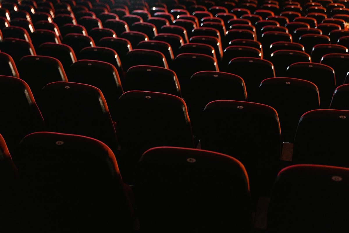 Cinema seats movie theater